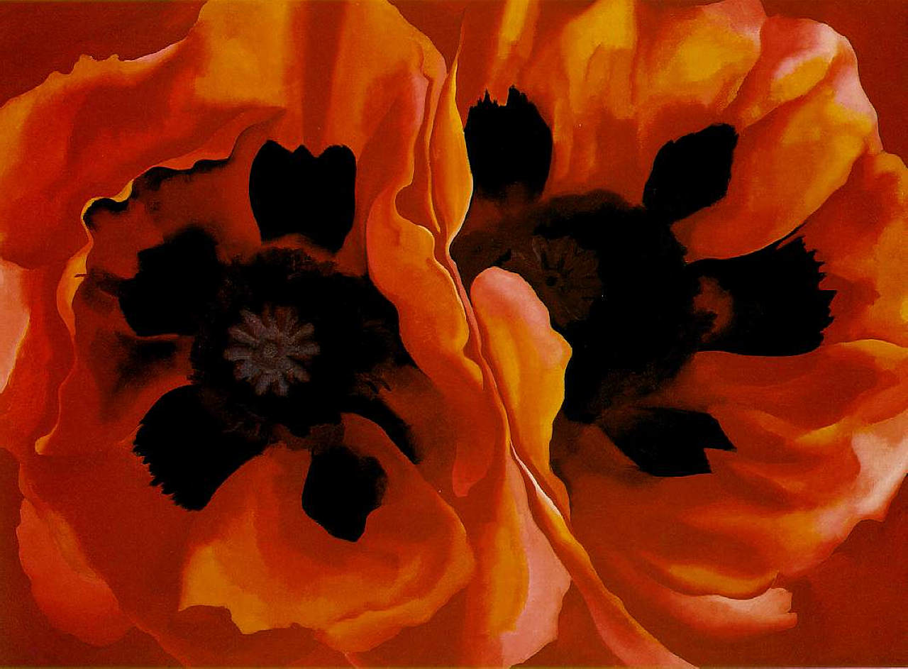 《东方罂粟花》乔治亚·欧姬芙作品介绍及画作含义/创作背景